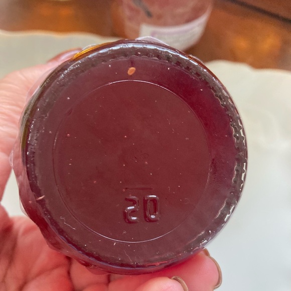 One half pint jar of beauty berry jelly from Yellow Flower Farm. Organic Non gmo - Picture 6 of 8